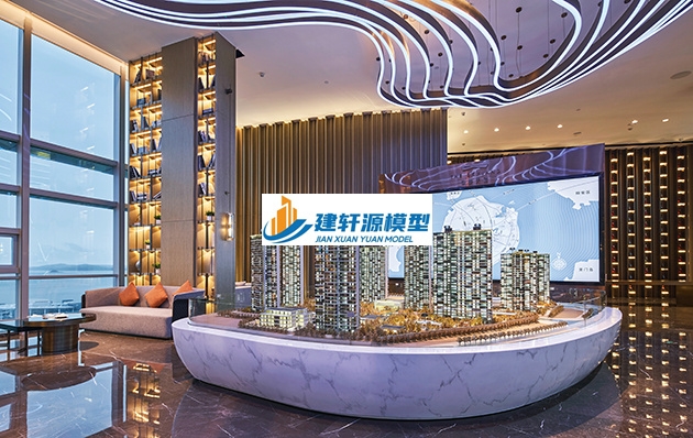 黄陵中骏-天禧沙盘模型